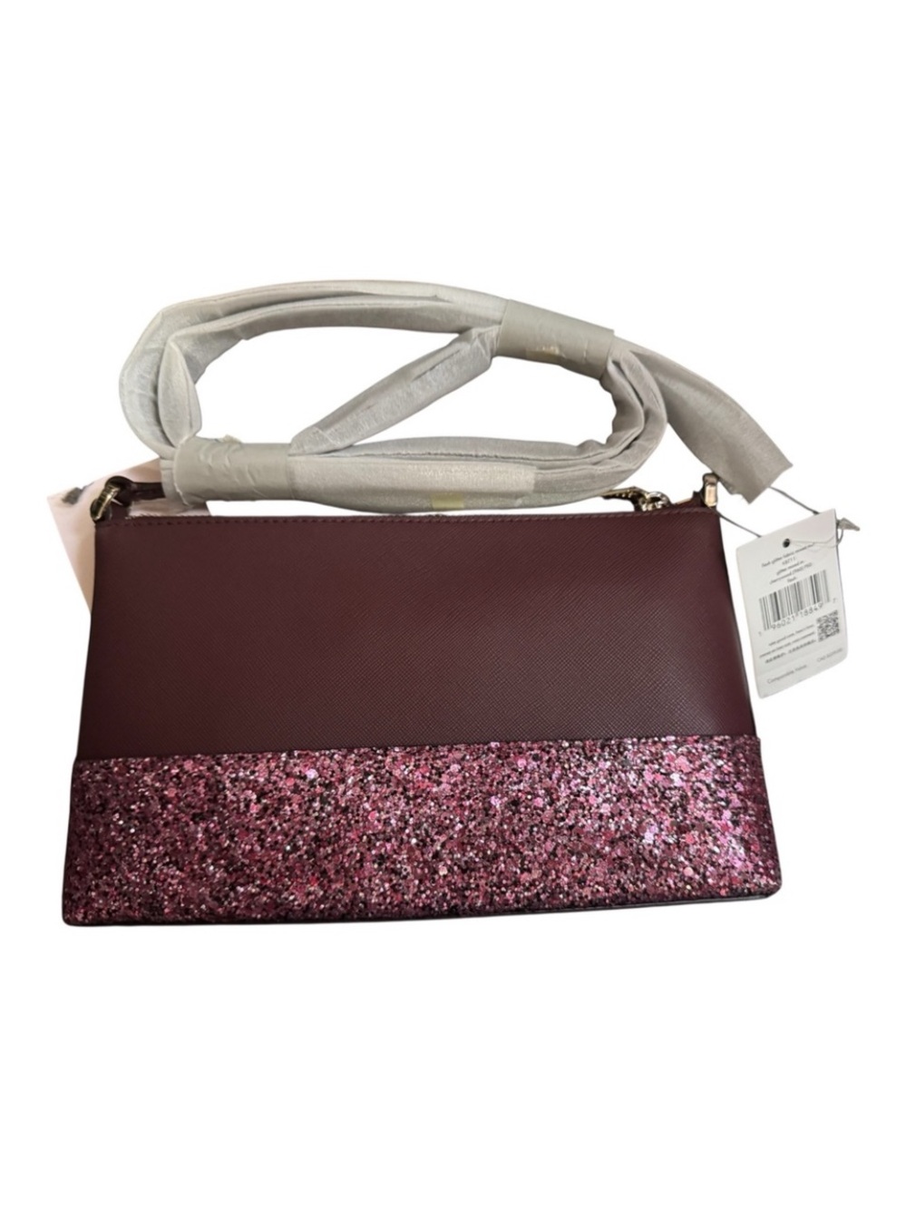 NWT Kate Spade Flash Glitter Fabric Mixed
Crossbody Bag K8711
$279 Cherrywood.